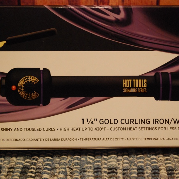 hot tools 1-1/4 in curling iron wand main image 4